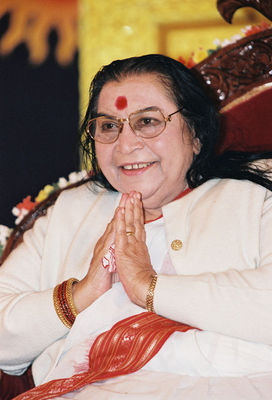 Shri Mataji, founder of Sahaja Yoga